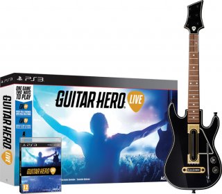 Диск Guitar Hero Live + Гитара [PS3]