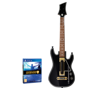 Диск Guitar Hero Live + Гитара (Б/У) [PS4]