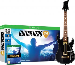 Диск Guitar Hero Live + Гитара (Б/У) [Xbox One]