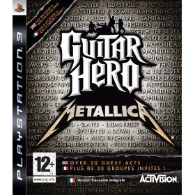 Диск Guitar Hero: Metallica Bundle (Игра+Гитара) [PS3]