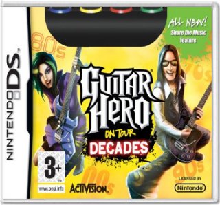 Диск Guitar Hero On Tour: Decades (Б/У) (без коробочки) [DS]