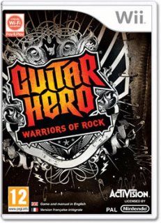 Диск Guitar Hero: Warriors of Rock [Wii]