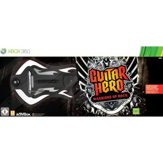 Диск Guitar Hero: Warriors of Rock Guitar Bundle (Игра + Гитара) [X360]