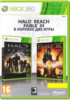 Диск Halo: Reach - Fable 3 Double Pack (Б/У) [X360]
