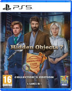 Диск Hidden Objects 7 - Unsolved Case - Collector's Edition [PS5]