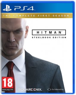 Диск Hitman: Полный первый сезон - Steelbook Edition (Б/У) [PS4]