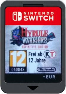 Диск Hyrule Warriors: Definitive Edition (Б/У) (без коробки) [Nswitch]