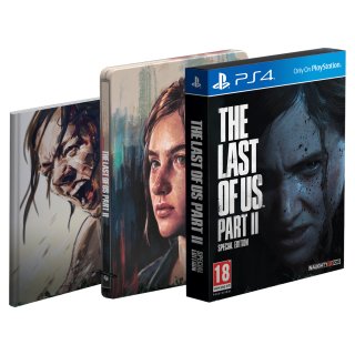 Диск Одни из нас: Часть II (The Last of Us Part II) - Special Edition (Б/У) [PS4]