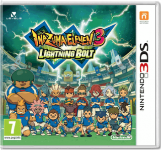 Диск Inazuma Eleven 3 - Lightning Bolt [3DS]