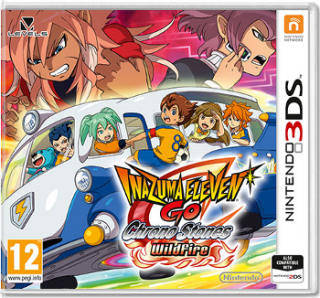 Диск Inazuma Eleven GO Chrono Stones: Wildfire (Б/У) [3DS]