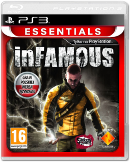 Диск Дурная репутация (InFamous) (языки только - PL, HU, SK, CZ) (Б/У) [PS3]