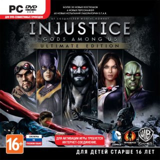 Диск Injustice: Gods Among Us - Ultimate Edition [PC,Jewel]