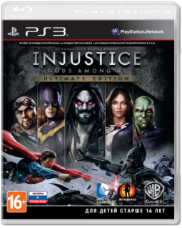 Диск Injustice: Gods Among Us - Ultimate Edition [PS3]