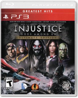 Диск Injustice: Gods Among Us - Ultimate Edition (US) (Б/У) [PS3]