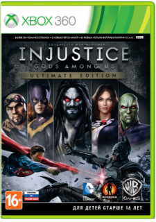 Диск Injustice: Gods Among Us - Ultimate Edition (Б/У) [X360]