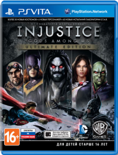 Диск Injustice: Gods Among Us - Ultimate Edition [PS Vita]