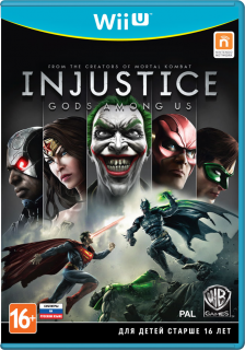 Диск Injustice: Gods Among Us (Б/У) [Wii U]