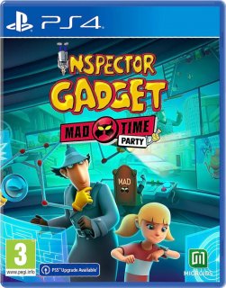 Диск Inspector Gadget: Mad Time Party [PS4]