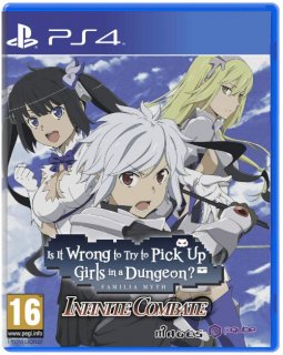 Диск Is It Wrong to Pick Up Girls in a Dungeon? Infinite Combat (Б/У) [PS4]