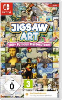 Диск Jigsaw Art: 100+ Famous Masterpieces (код загрузки) [NSwitch]