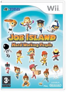Диск Job Island Hard Working People (Б/У) [Wii]