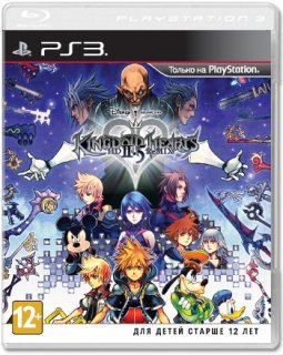Диск Kingdom Hearts HD II.5 (2.5) ReMix (Б/У) [PS3]
