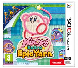 Диск Kirby's Extra Epic Yarn [3DS]