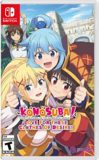 Диск Konosuba - God's Blessing on this Wonderful World! Love For These Clothes Of Desire! (US) [NSwitch]