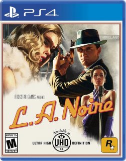 Диск L.A. Noire (US) (Б/У) [PS4]