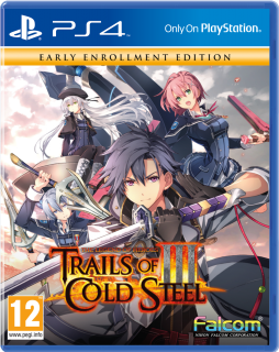 Диск Legend of Heroes: Trails of Cold Steel III Early Enrollment Edition [PS4]