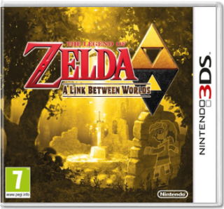 Диск Legend of Zelda: A Link Between Worlds (Б/У) [3DS]