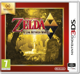 Диск Legend of Zelda: A Link Between Worlds [Nintendo Selects] (Б/У) [3DS]