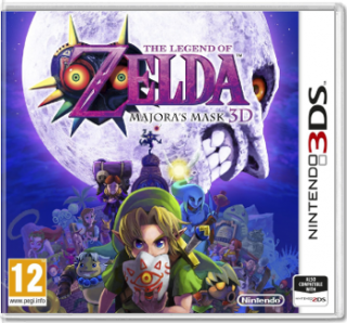 Диск Legend of Zelda: Majora's Mask 3D - Steelbook (Б/У) [3DS]