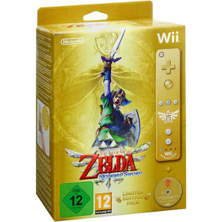 Диск The Legend of Zelda: Skyward Sword + Wii Remote Plus Gold [Wii]