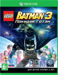 Диск LEGO Batman 3: Покидая Готэм (Б/У) (не оригинальная полиграфия) [Xbox One]