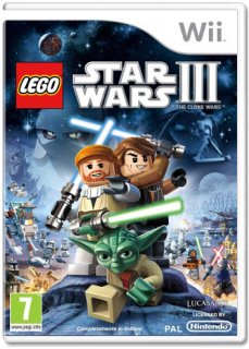 Диск LEGO Star Wars III: The Clone Wars [Wii]