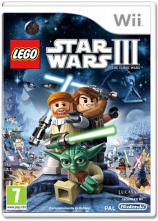 Диск LEGO Star Wars III: The Clone Wars [Wii]