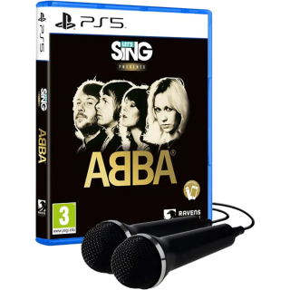 Диск Let's Sing ABBA + 2 микрофона [PS5]