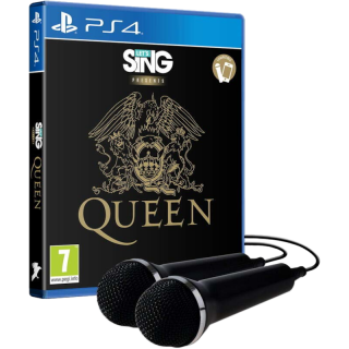 Диск Let's Sing: Queen + 2 микрофона [PS4]