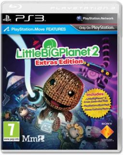 Диск LittleBigPlanet 2 Extras Edition (Б/У) [PS3]