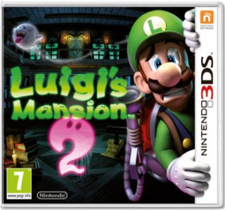Диск Luigi's Mansion 2: Dark Moon (Б/У) (без коробки) [3DS]