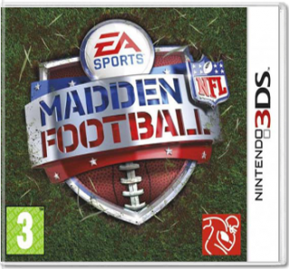 Диск Madden NFL Football 3D (Б/У) (без коробочки) [3DS]