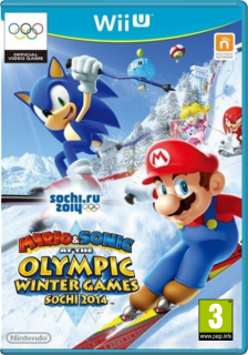 Диск Mario and Sonic at the Sochi 2014: Olympic Winter Games (Б/У) [Wii U]