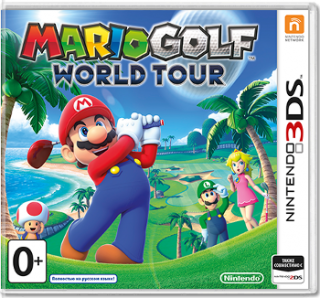 Диск Mario Golf: World Tour (Б/У) (без коробочки) [3DS]