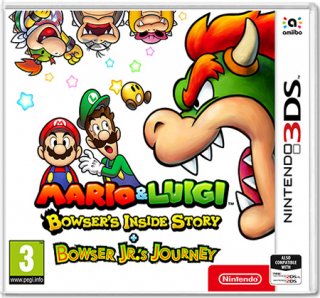 Диск Mario & Luigi: Bowser's Inside Story + Bowser Jr.'s Journey (Б/У) [3DS]