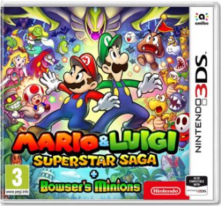 Диск Mario & Luigi: Superstar Saga + Bowser's Minions [3DS]