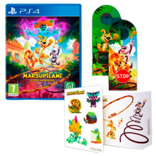 Диск Marsupilami: Hoobadventure Tropical Edition (Б/У) [PS4] 