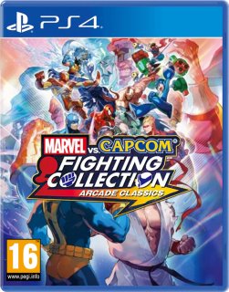 Диск Marvel vs. Capcom Fighting Collection: Arcade Classics [PS4]