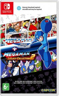Диск Mega Man Legacy Collection + Mega Man Legacy Collection 2 [NSwitch]