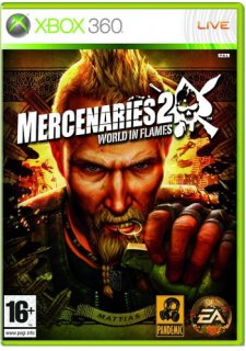 Диск Mercenaries 2 World in Flames (Франц. Яз.) (Б/У) [X360]